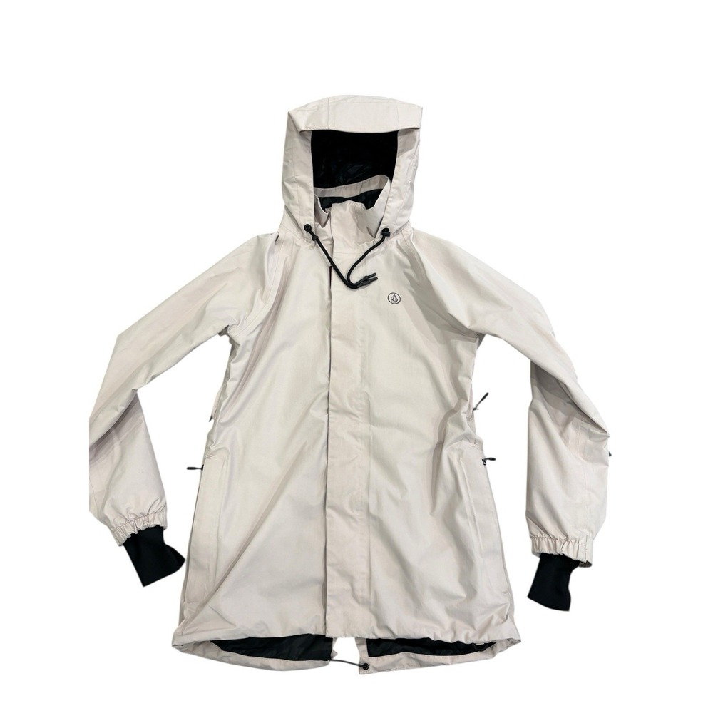 Volcom Gore Tex Snow Jacket Women's Sz M Pink‎ B4bc Hooded She'll